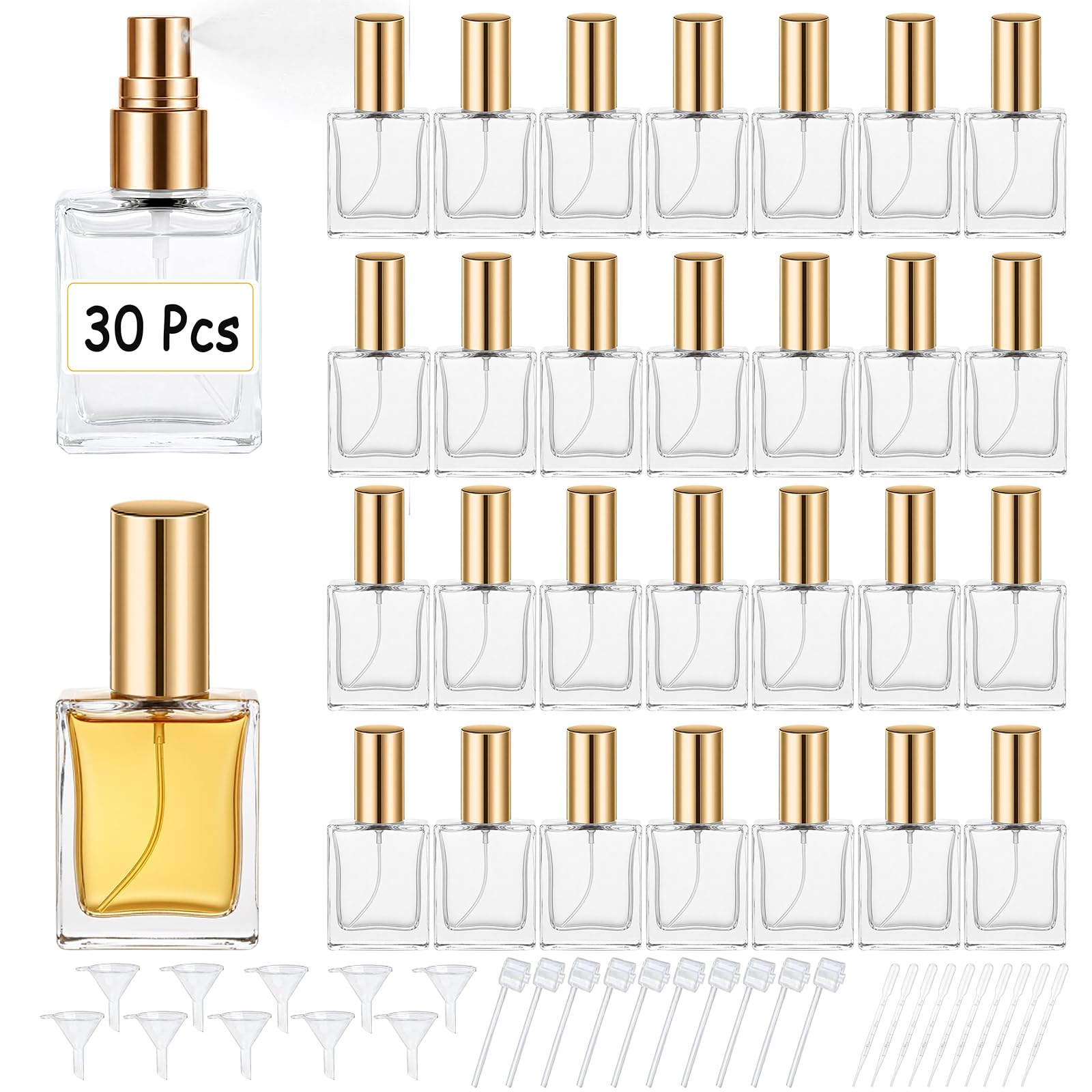 Scent Eliminator Spray - 고품질 30개 15ml 투명 유리 향수