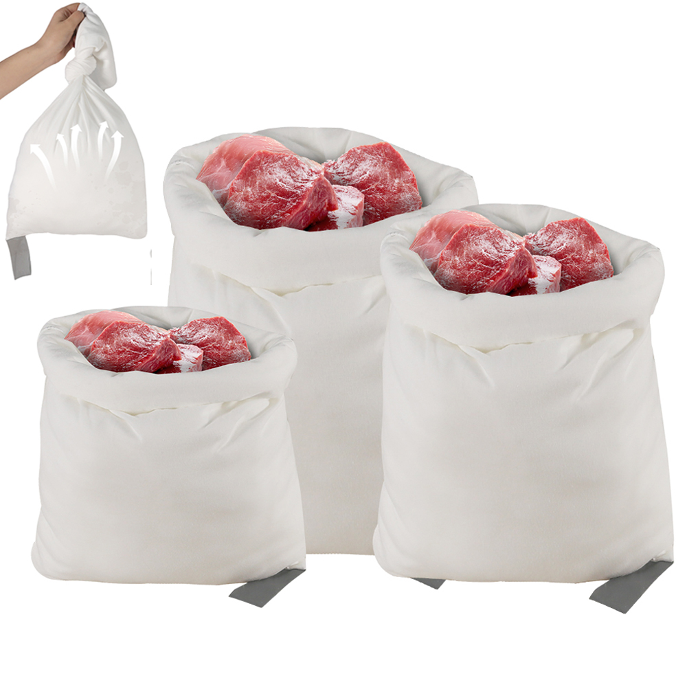 Game Bag Meat Hunting - 5/6개입 사냥용 고기 가방, 반사 스트립이