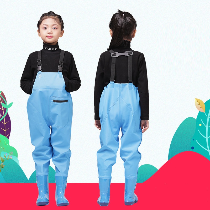 Fishing Waders Breathable - 어린이용 야외 활동 부츠 포함 낚시
