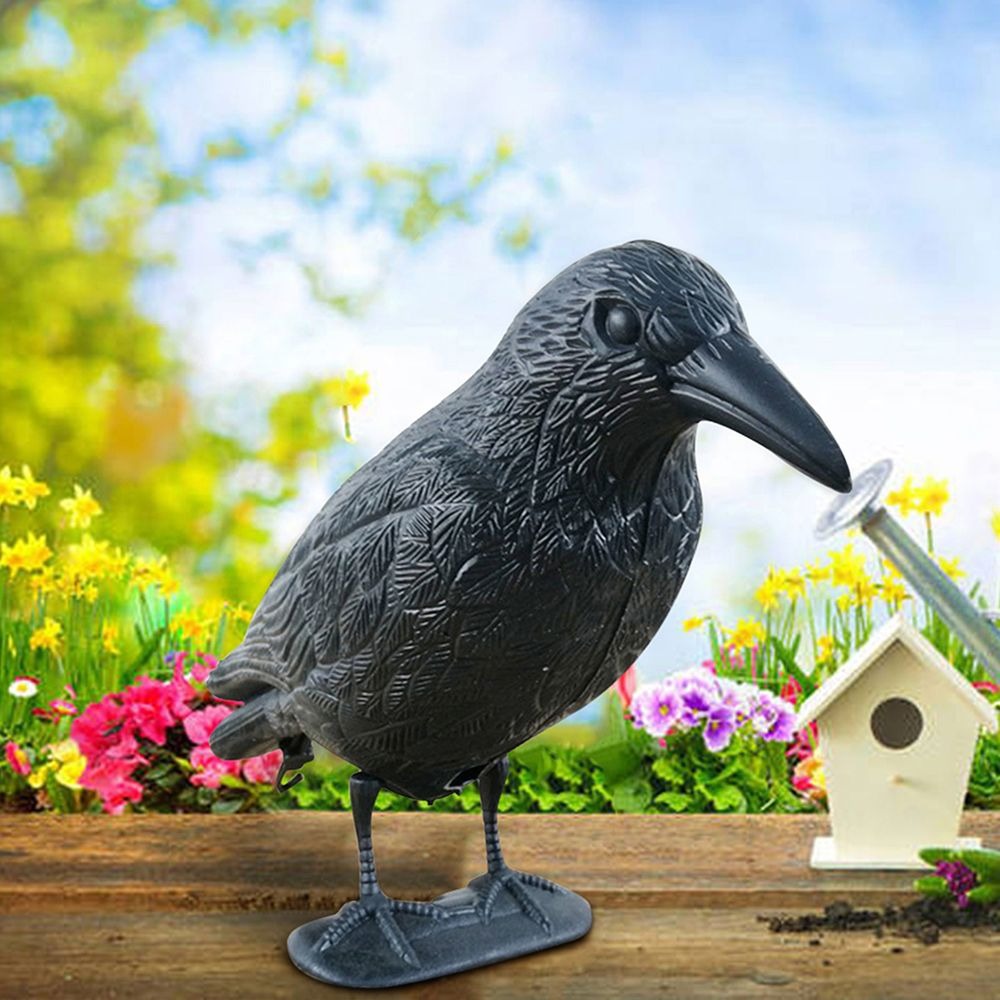 Hunting Outdoor Decor - 야외 검은 생활 크기 까마귀 구충제
