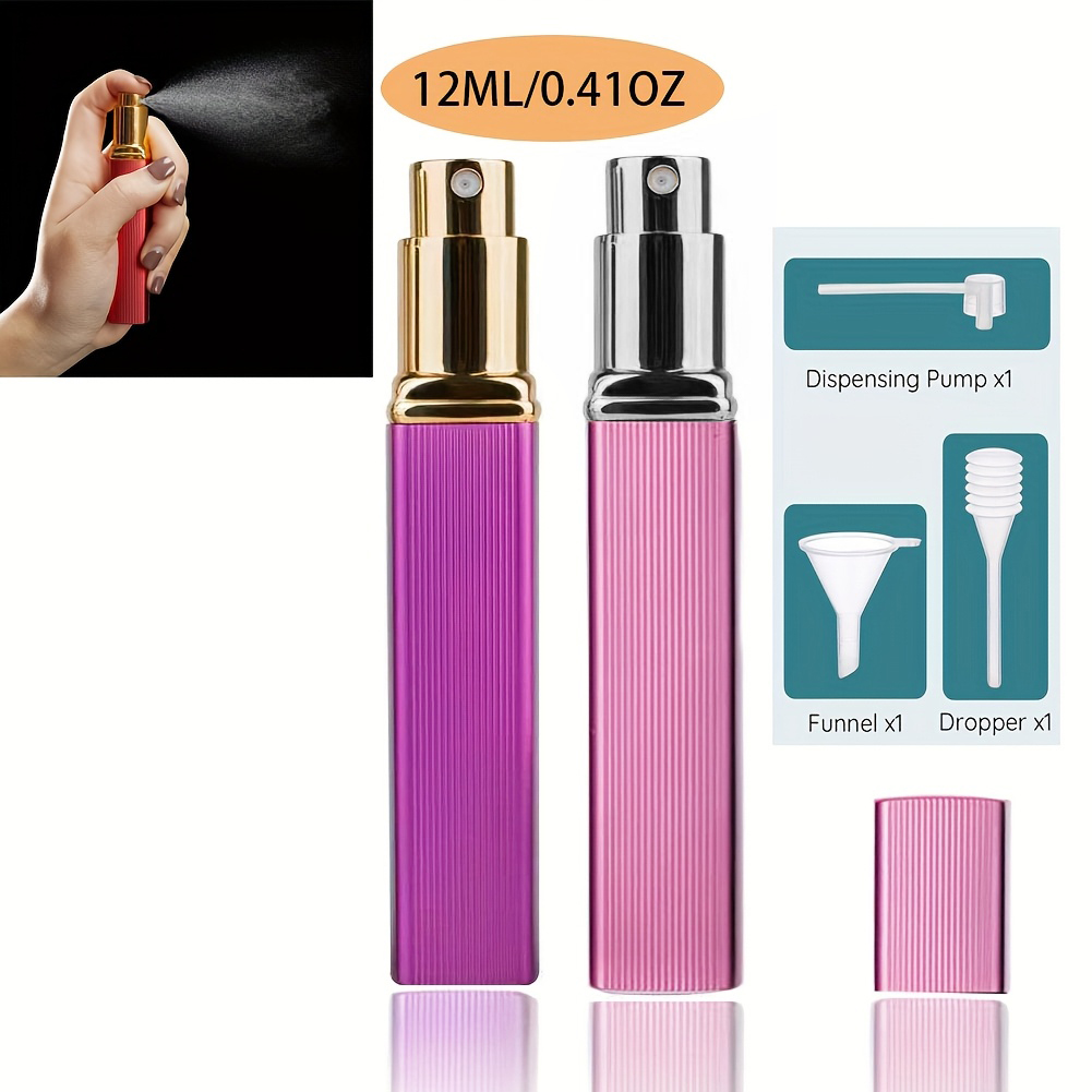 Scent Eliminator Spray - 2피스 세트, 12ml 리필형 향수 스프레이