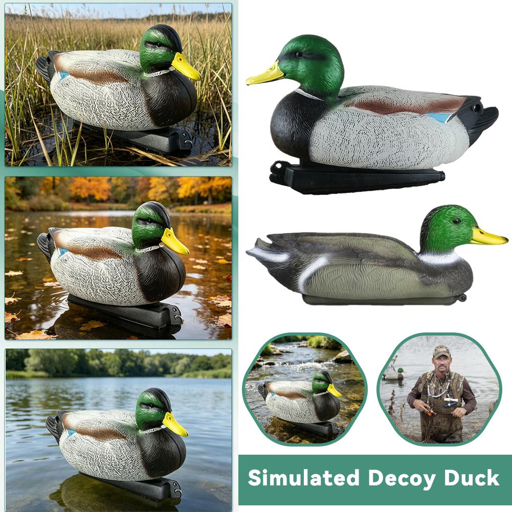 Decoy Duck Plastic - 3D 리얼리스틱 플라스틱 오리 모형 미끼,