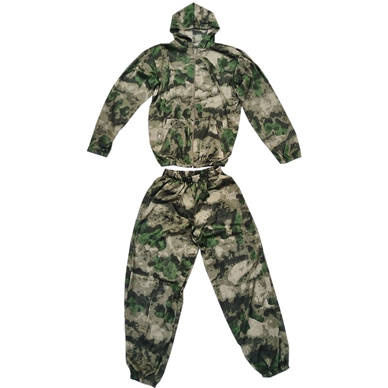 Outdoor Hunting Hoodie - 남성용 야외 후드 세트, 경량 메쉬
