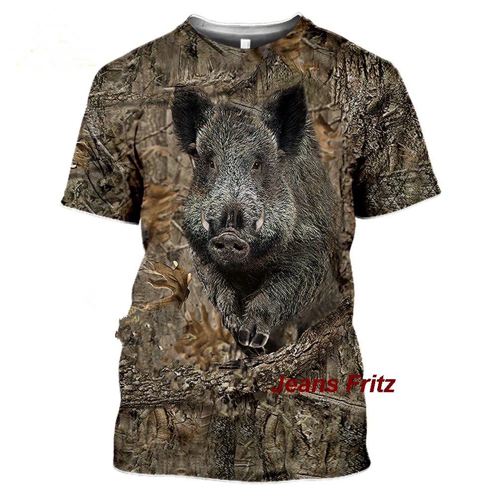 2023 위장 사냥 동물 멧돼지 3D 티셔츠 여름 레저 - Wildman Hunting & Outdoor Nelspruit 리뷰 및 가격