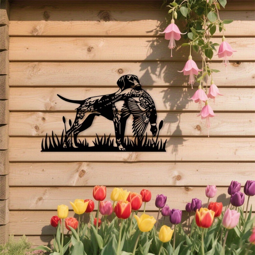 CIFBUY 금속 벽 장식 사냥개 꿩 실루엣 철제 장식 - Hunting Outdoor Decor 리뷰 및 가격