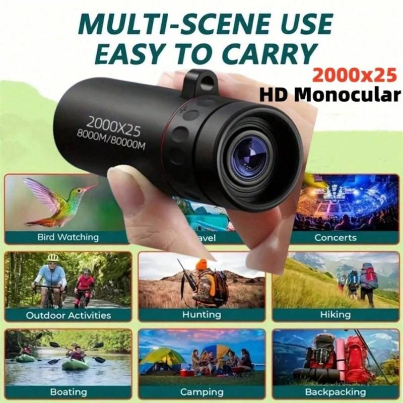 휴대용 HD 나이트 비전 단안 망원경 포켓 컴팩트 스코 - Monocular Night Vision 리뷰 및 가격