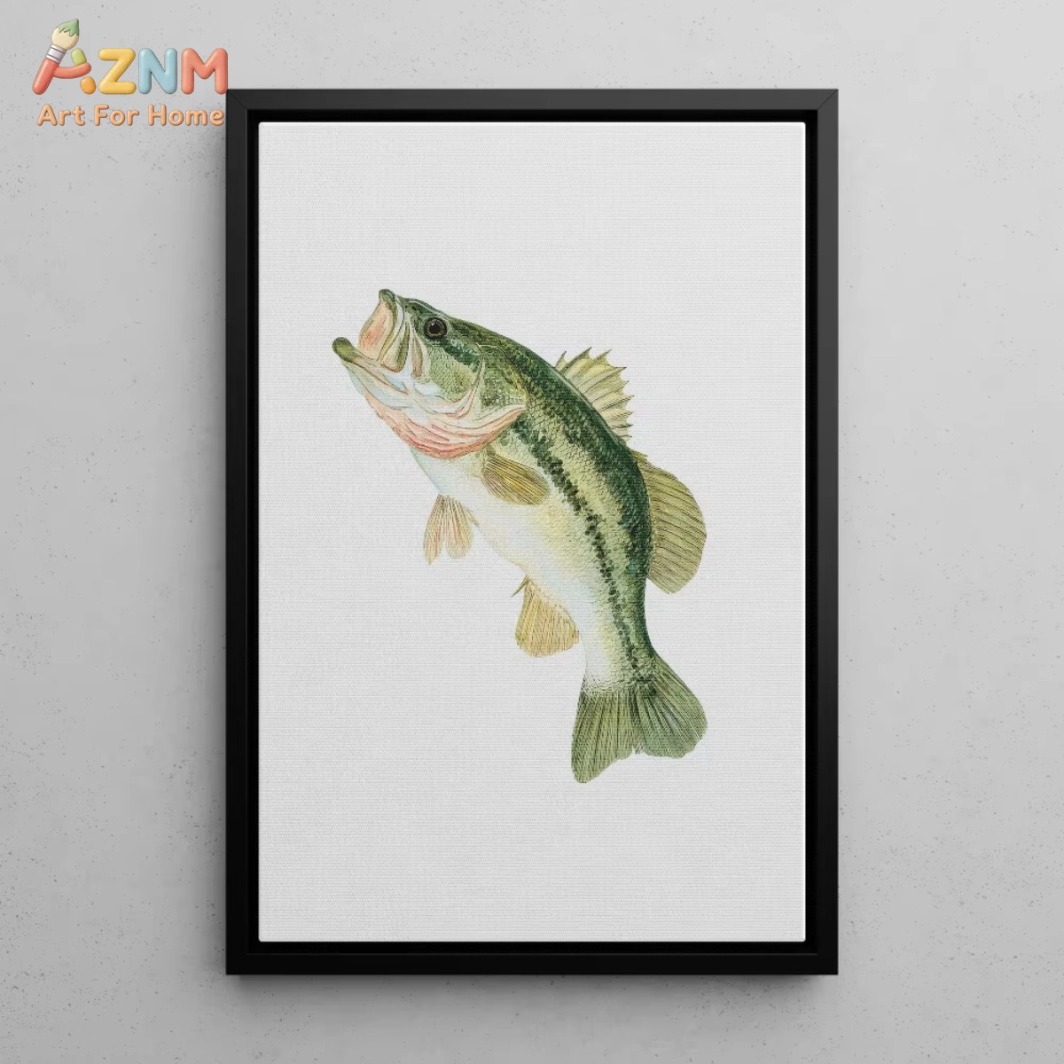 AZNM 수채화 사냥 및 낚시 아트 포스터 캔버스 프린 - Hunting Outdoor Decor 리뷰 및 가격