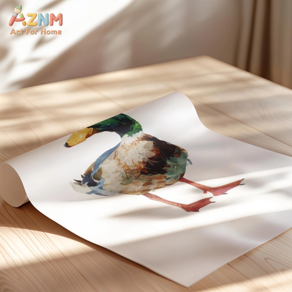 AZNM 수채화 사냥 및 낚시 아트 포스터 캔버스 프린 - Hunting Outdoor Decor 리뷰 및 가격