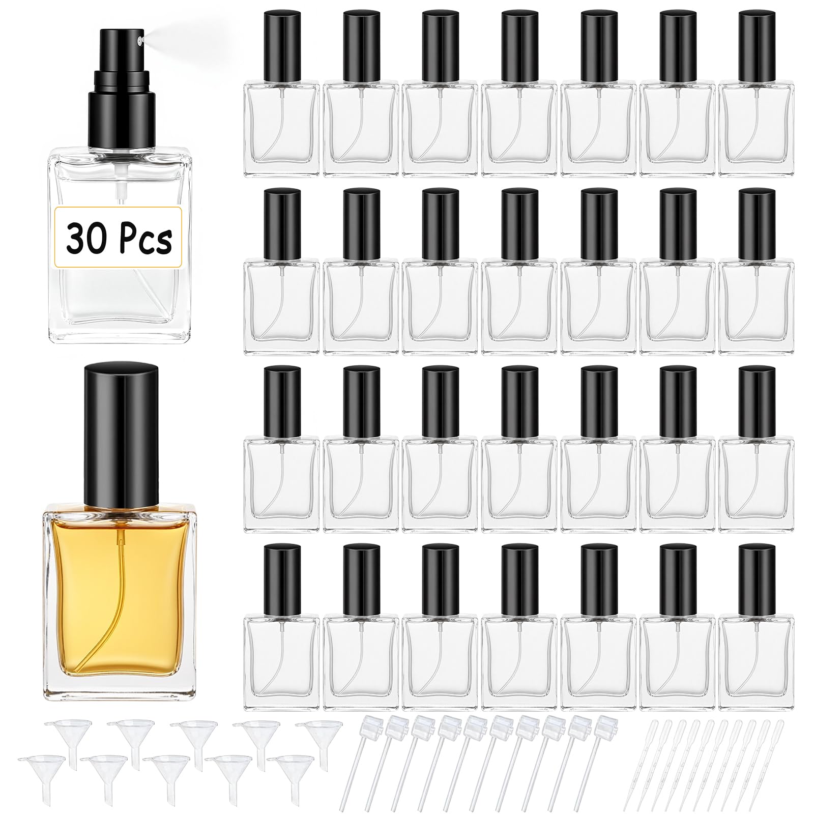 고품질 30개 15ml 투명 유리 향수 스프레이 병(포 - Scent Eliminator Spray 리뷰 및 가격