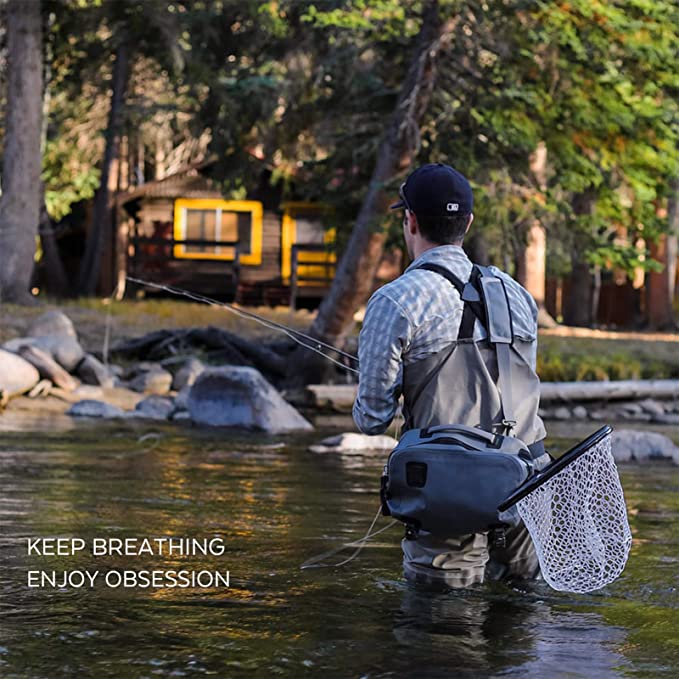 남성용 플라이 낚시 웨이더스 폴리에스테르 양말이 포함된 - Fishing Waders Breathable 리뷰 및 가격
