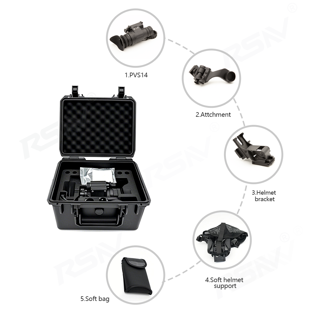 RSNV PVS14 바로 사용 가능한 헤드 마운트형 P - Monocular Night Vision 리뷰 및 가격