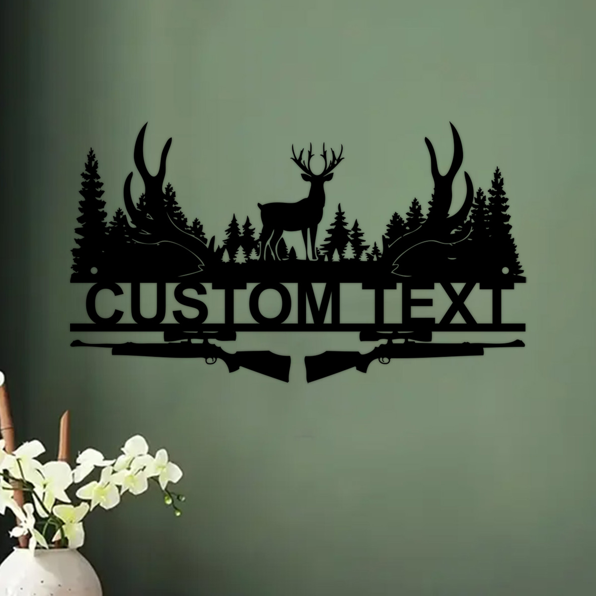 맞춤형 사슴 캐빈 금속 사인, 사슴 헌터 선물, 사슴  - Hunting Outdoor Decor 리뷰 및 가격