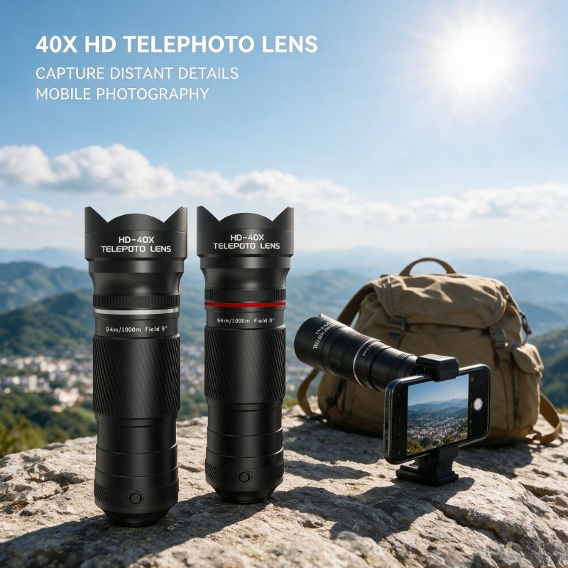 HD-40X 스마트폰용 망원 렌즈 (콘서트, 사냥, 야 - Outdoor Hunting Photography 리뷰 및 가격