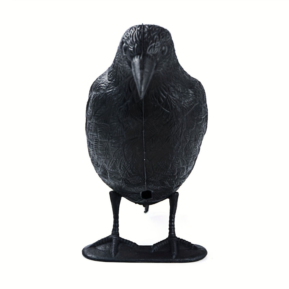 야외 검은 생활 크기 까마귀 구충제 장식 Scarer  - Hunting Outdoor Decor 리뷰 및 가격