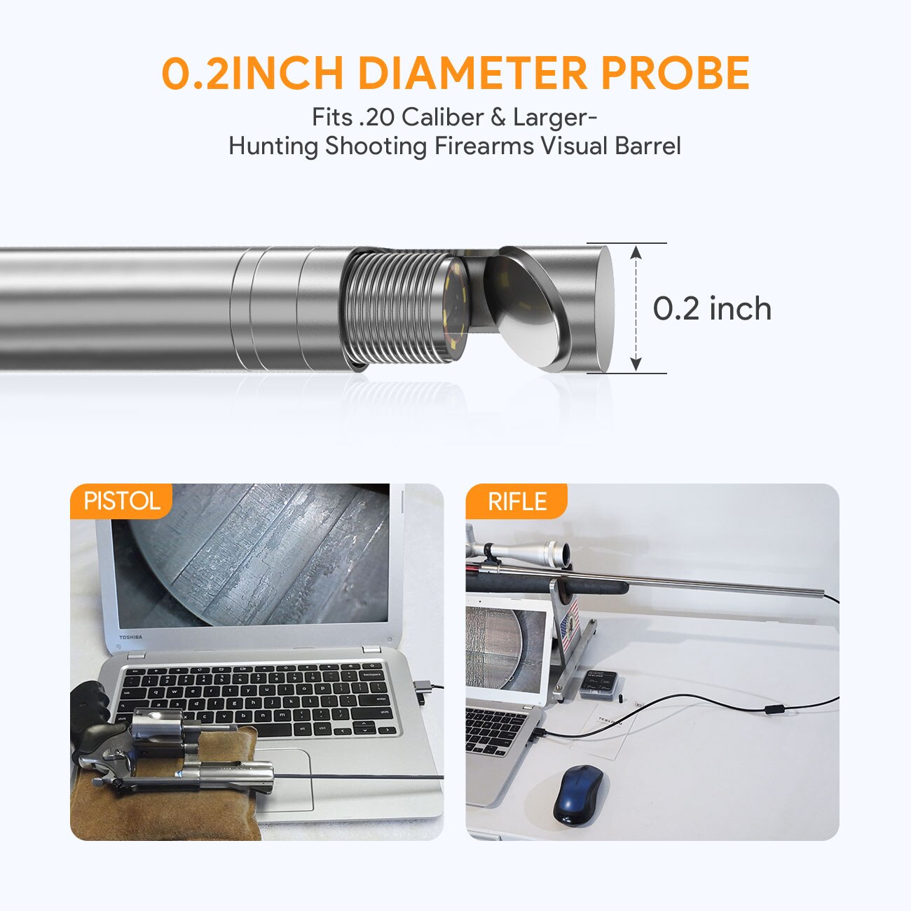 TESLONG NTG100 5mm 직경 소총 내시경 카 - Hunting Outdoor Stores 리뷰 및 가격