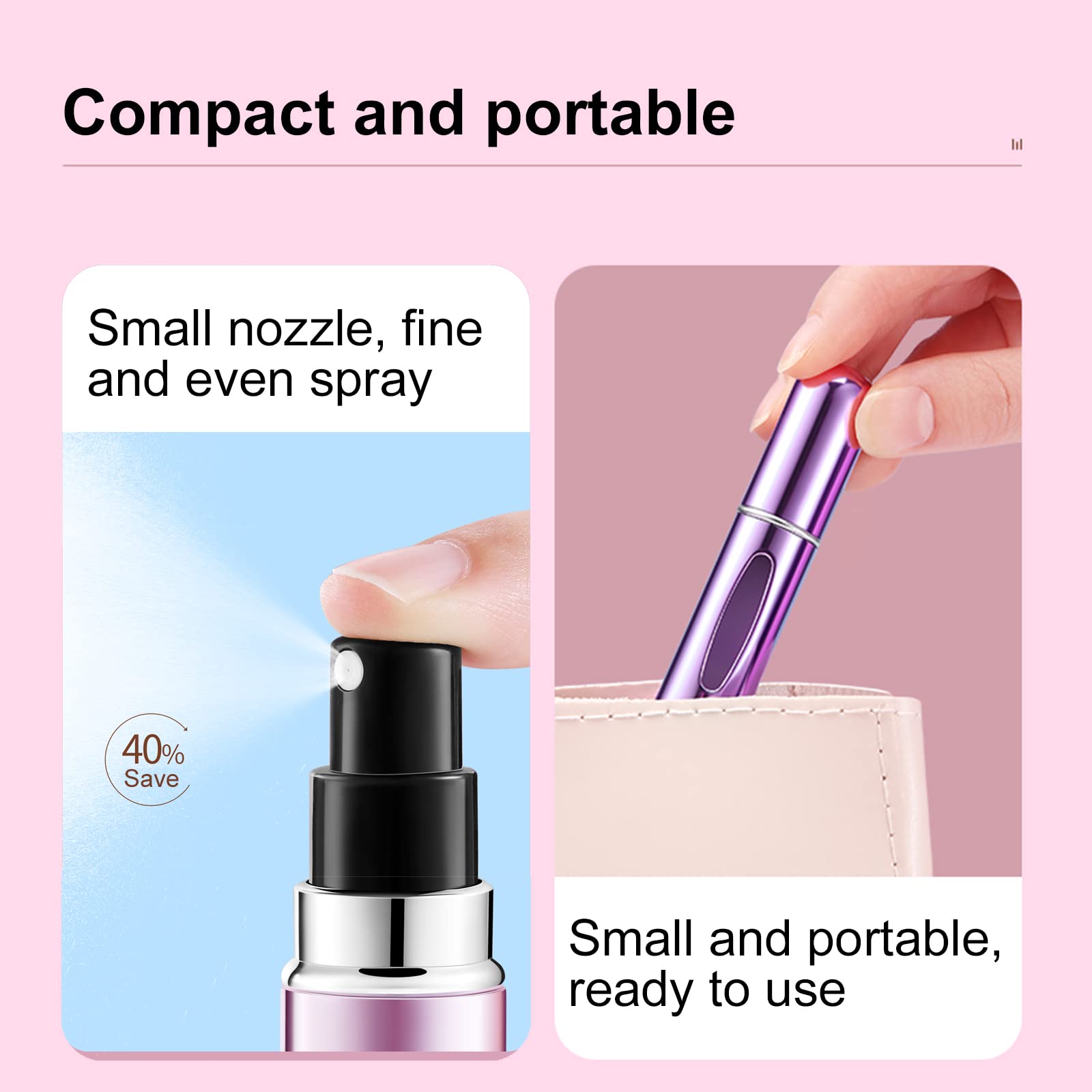 리필 가능한 미니 향수병 휴대용 화장품 병 스프레이 병 - Scent Eliminator Spray 리뷰 및 가격