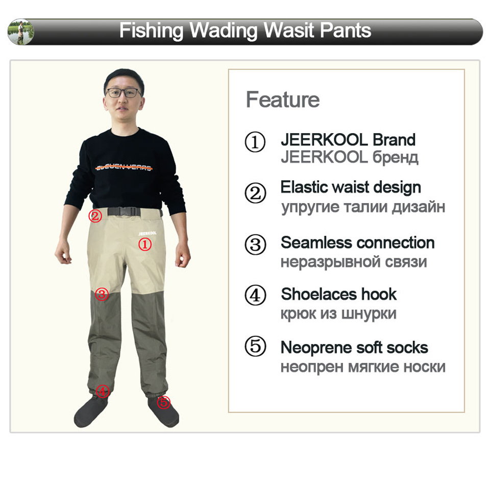 플라이 낚시 Waders 물고기 넘어 가고 바지 원래  - Fishing Waders Breathable 리뷰 및 가격