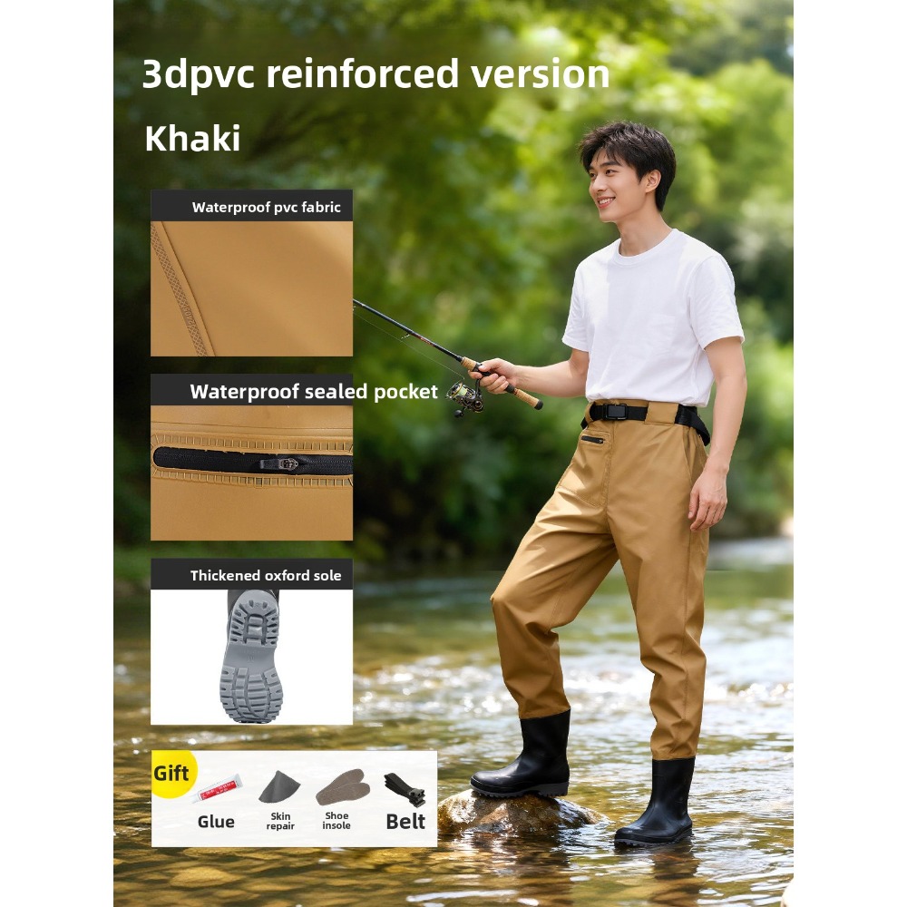 방수 통기성 나일론 힙 웨이더, 부츠 일체형 하프 바디 - Fishing Waders Breathable 리뷰 및 가격