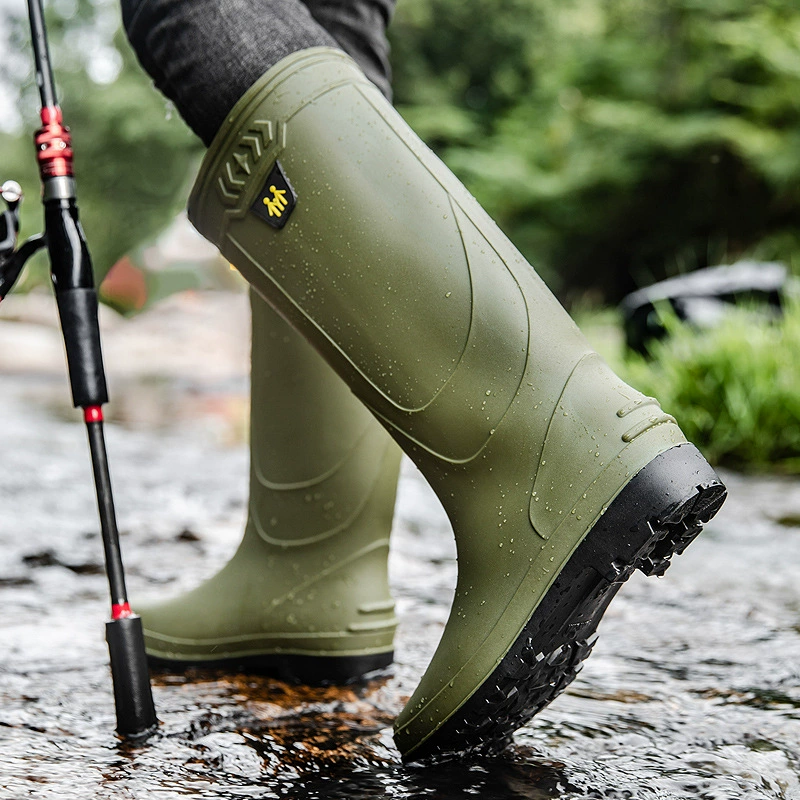 남성용 장화 작업 부츠 남성용 방수 부츠 슬립 하이 탑 - Fishing Waders Breathable 리뷰 및 가격
